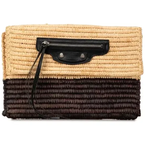 Pre-owned Leder clutches - Balenciaga Vintage - Modalova