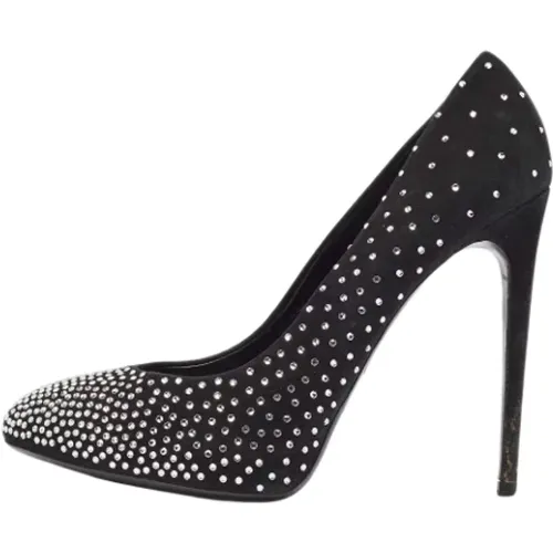 Pre-owned Suede heels , female, Sizes: 7 UK - Dolce & Gabbana Pre-owned - Modalova