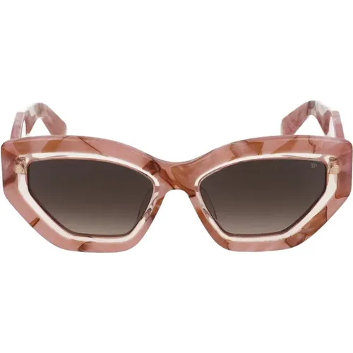 Stylish Sunglasses Spp099M , female, Sizes: 55 MM - Philipp Plein - Modalova