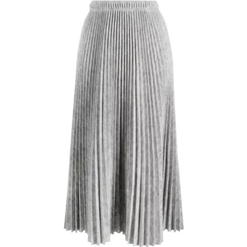 Skirts Grey , female, Sizes: S - Ermanno Scervino - Modalova