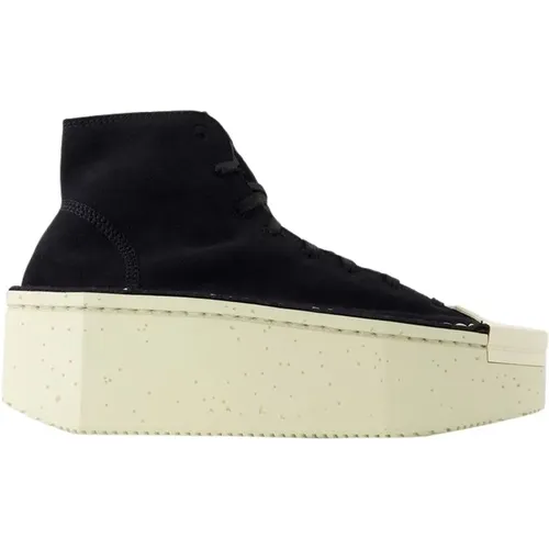 Lace-up Platform Sneakers , female, Sizes: 6 1/2 UK - Y-3 - Modalova