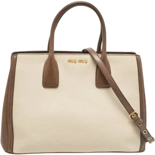 Pre-owned Leder totes - Miu Miu Pre-owned - Modalova