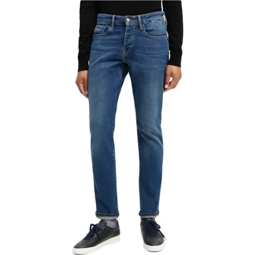 Slim Fit Ralston Jeans , male, Sizes: W33 - Scotch & Soda - Modalova