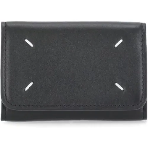 Smooth Leather Wallet , unisex, Sizes: ONE SIZE - Maison Margiela - Modalova
