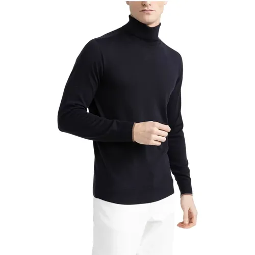 Reine neue Wolle Rollkragenpullover , Herren, Größe: M - PESERICO - Modalova