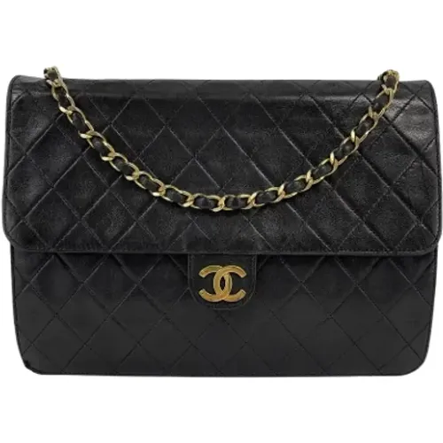 Pre-owned Leather chanel-bags , female, Sizes: ONE SIZE - Chanel Vintage - Modalova