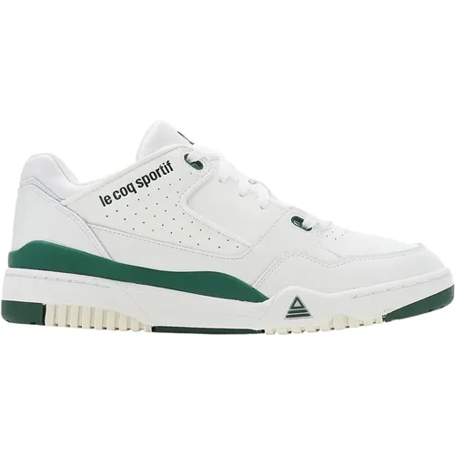 Retro Stil Weiße Grüne Sneaker - Le Coq Sportif - Modalova