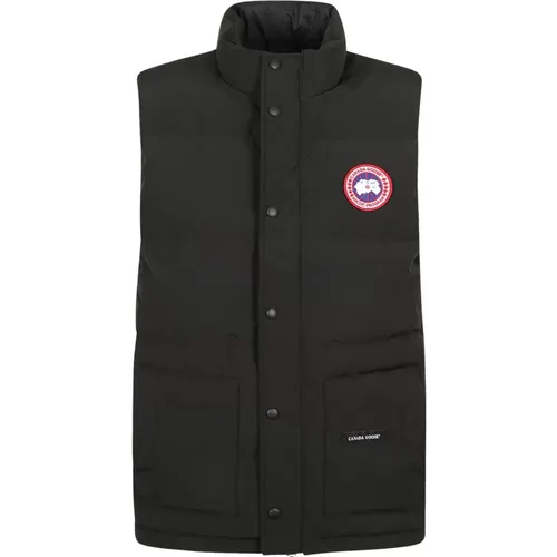 Quilted Down Vest , male, Sizes: L, S, M - Canada Goose - Modalova