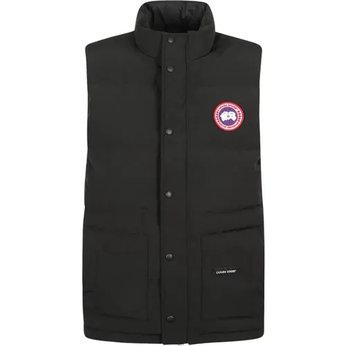 Quilted Down Vest , male, Sizes: M - Canada Goose - Modalova