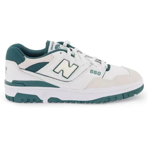 Leather Sneakers with Side Perforations , male, Sizes: 11 UK, 12 UK - New Balance - Modalova
