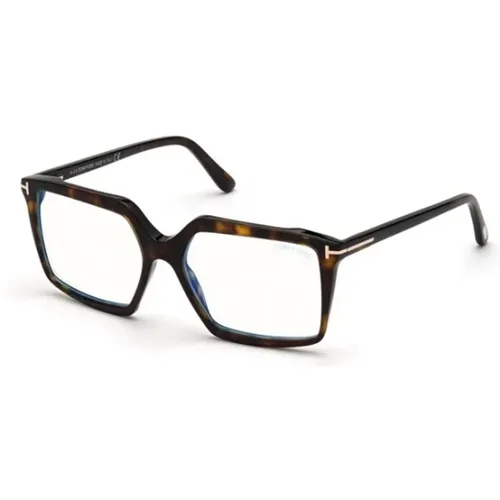 Chic Havana Frame Glasses , female, Sizes: 54 MM - Tom Ford - Modalova