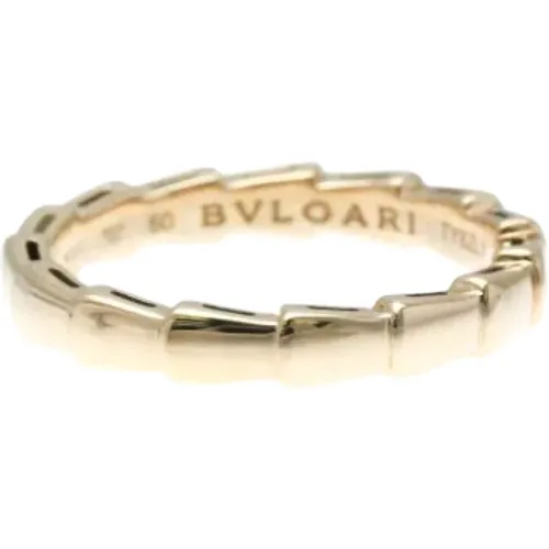 Pre-owned Rose Gold rings , female, Sizes: ONE SIZE - Bvlgari Vintage - Modalova