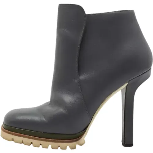 Pre-owned Leather boots , female, Sizes: 7 UK - Marni Pre-owned - Modalova