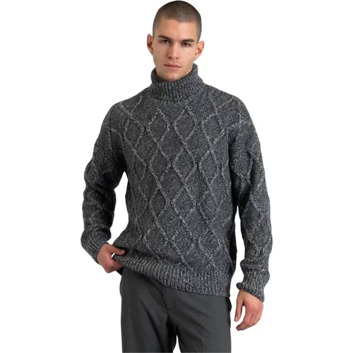 Stylischer Rollkragenpullover , Herren, Größe: L - Hugo Boss - Modalova