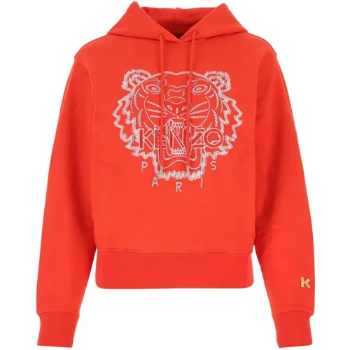 Oversized Hooded Sweatshirt , female, Sizes: S - Kenzo - Modalova