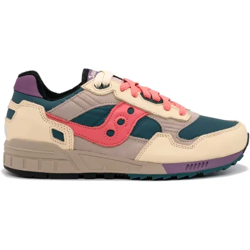 Shadow 5000 Mesh Leder Sneakers Gelb - Saucony - Modalova