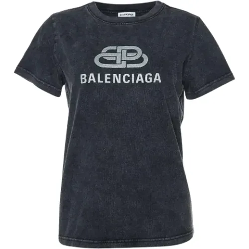 Pre-owned Cotton tops , female, Sizes: M - Balenciaga Vintage - Modalova