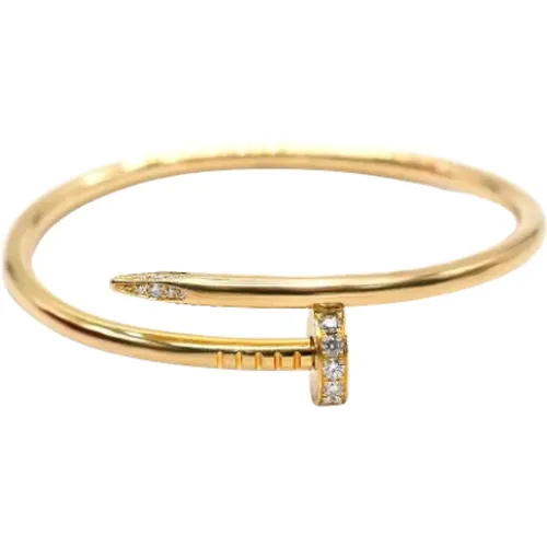 Pre-owned Gold bracelets , female, Sizes: ONE SIZE - Cartier Vintage - Modalova