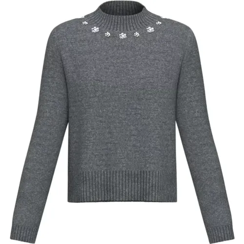 Stilvolles Stricktop , Damen, Größe: M - EMME DI MARELLA - Modalova