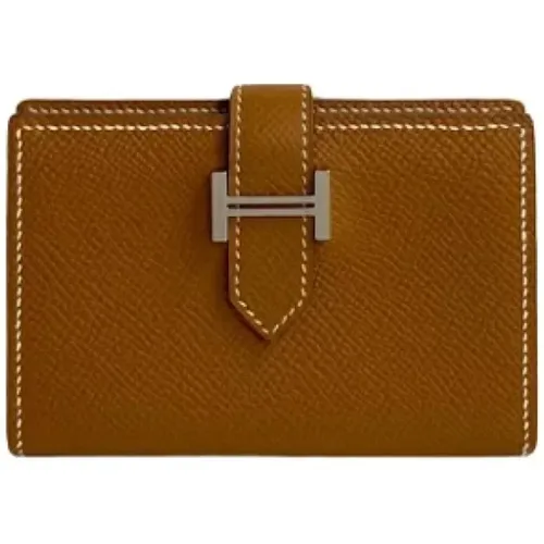 Pre-owned Canvas wallets , female, Sizes: ONE SIZE - Hermès Vintage - Modalova