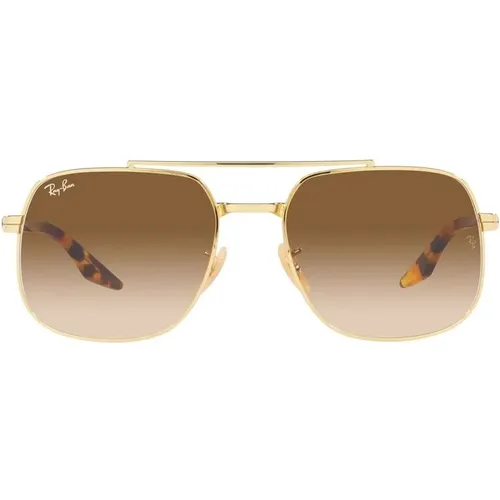 RB 3699 Sunglasses, Gold Frame, Light Lenses , male, Sizes: 56 MM - Ray-Ban - Modalova