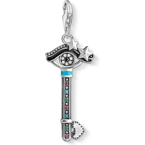 Heart Key Charm Pendant , female, Sizes: ONE SIZE - Thomas Sabo - Modalova