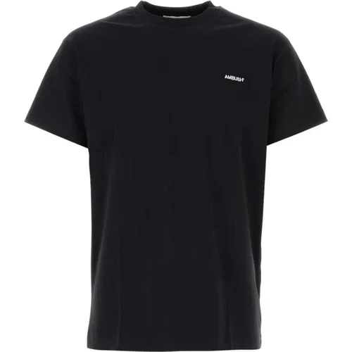 Schwarzes Baumwoll-T-Shirt-Set - Stilvolle Kollektion - Ambush - Modalova