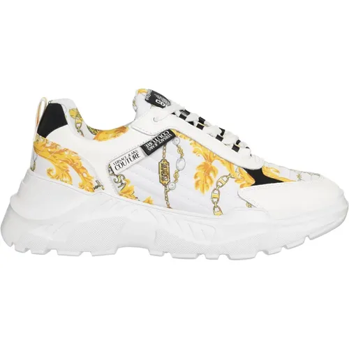 Abstrakte Speedtrack Sneakers , Herren, Größe: 40 EU - Versace Jeans Couture - Modalova