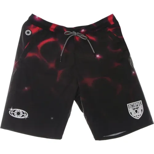 Schwarze Herren League Shorts Leichter Stoff - Octopus - Modalova