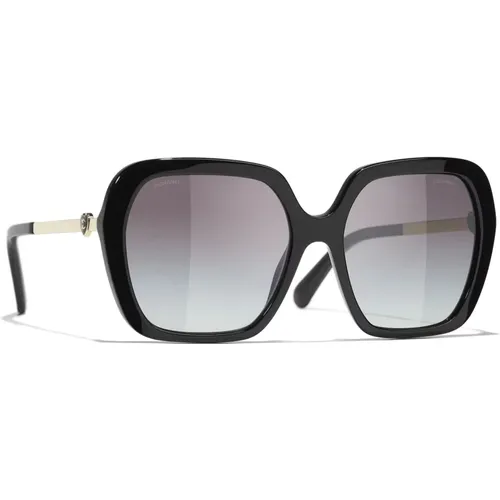Sunglasses with Accessories , female, Sizes: 56 MM - Chanel - Modalova