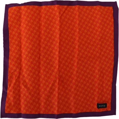 Silk Square Handkerchief Scarf , male, Sizes: ONE SIZE - Scotch & Soda - Modalova