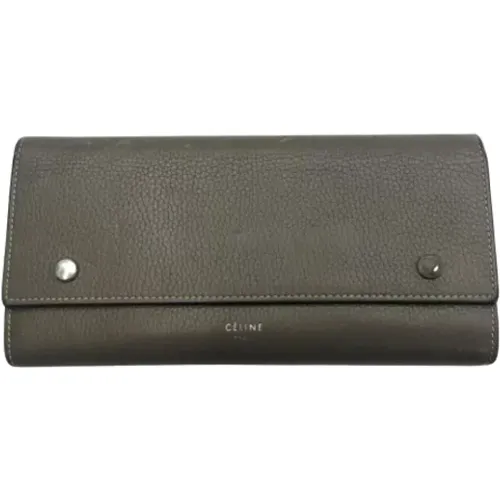 Pre-owned Canvas wallets , female, Sizes: ONE SIZE - Celine Vintage - Modalova