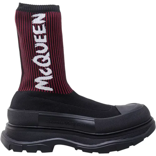 Mens Shoes Ankle Boots Aw23 , male, Sizes: 7 1/2 UK, 8 1/2 UK, 6 UK, 9 UK, 8 UK, 5 1/2 UK, 6 1/2 UK - alexander mcqueen - Modalova
