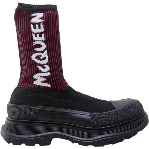 Mens Shoes Ankle Boots Aw23 , male, Sizes: 9 1/2 UK, 7 1/2 UK, 10 UK, 8 1/2 UK, 6 UK, 9 UK, 8 UK, 7 UK, 5 1/2 UK, 6 1/2 UK - alexander mcqueen - Modalova