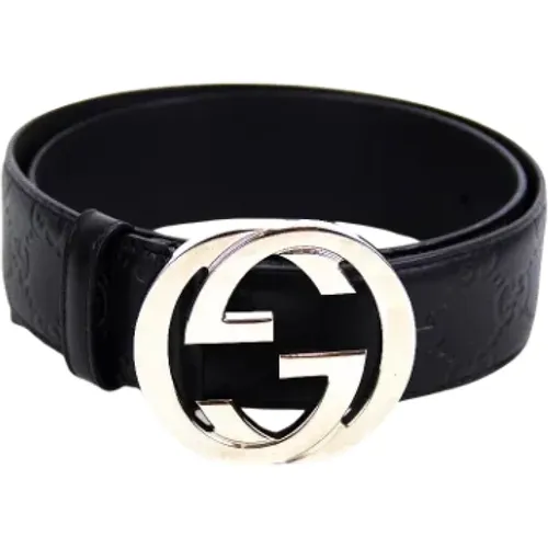 Pre-owned Leather belts , female, Sizes: ONE SIZE - Gucci Vintage - Modalova