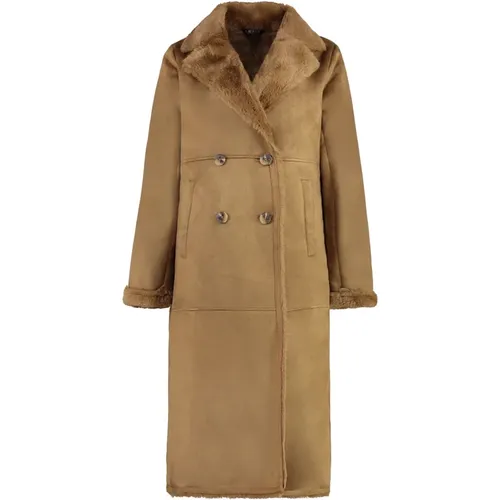 Eco-suede coat , female, Sizes: S - Ralph Lauren - Modalova