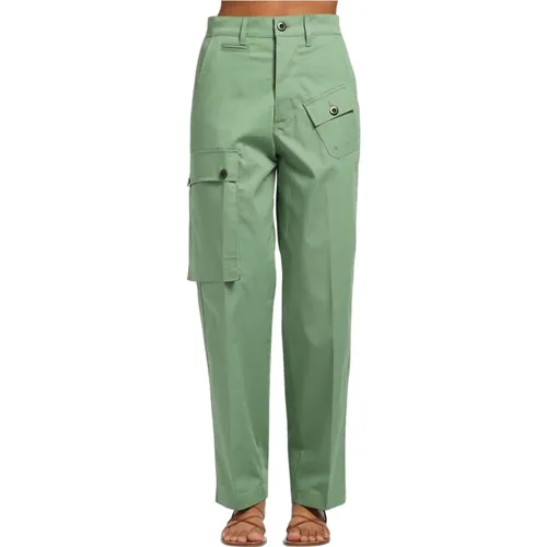 Cargo trousers with asymmetrical pockets , female, Sizes: W26, W25 - Department Five - Modalova