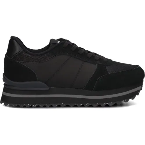 Ronja Plateau Sneakers Schwarz - Woden - Modalova