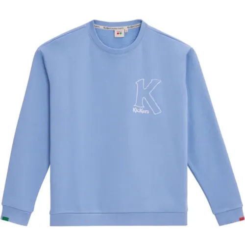 Big K Sweater Lifestyle Baumwolle Sweatshirt , Herren, Größe: S - Kickers - Modalova