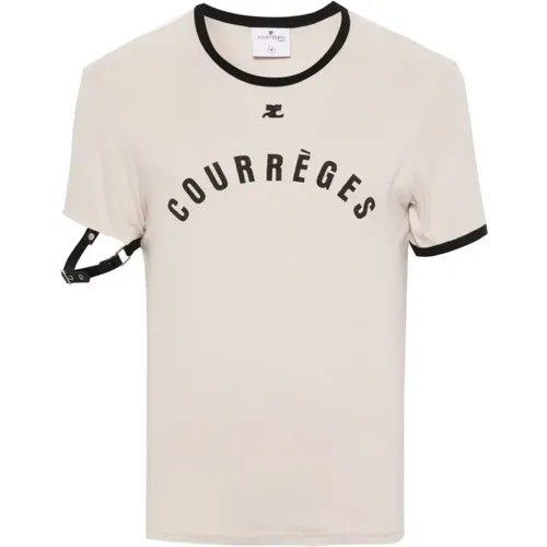 T-shirts and Polos , male, Sizes: XL - Courrèges - Modalova