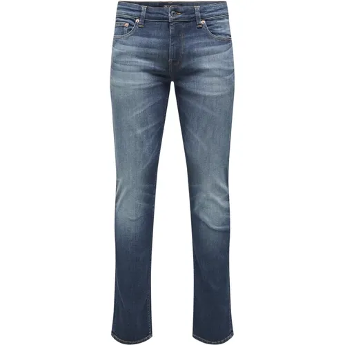 Revolution Slim Fit Jeans , Herren, Größe: W32 L34 - Only & Sons - Modalova