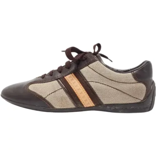 Pre-owned Canvas sneakers , female, Sizes: 4 UK - Louis Vuitton Vintage - Modalova