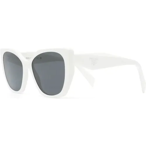 Pink Sunglasses with Original Case , female, Sizes: 55 MM - Prada - Modalova