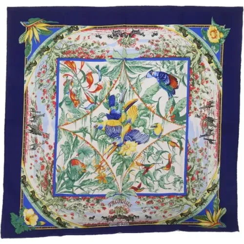 Pre-owned Silk scarves , female, Sizes: ONE SIZE - Hermès Vintage - Modalova