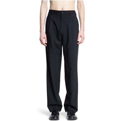 Pants with Belt Holes , male, Sizes: S - Comme des Garçons - Modalova