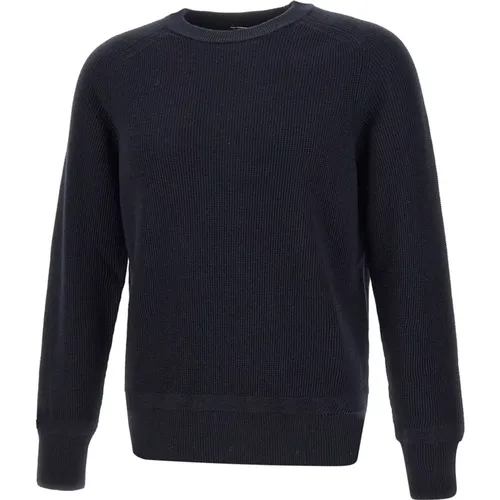 Merino Wool Crew Neck Sweater , male, Sizes: 3XL, L, S, 4XL - Kangra - Modalova