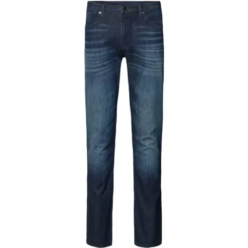 Denim J06 Trousers , male, Sizes: W33, W38 - Emporio Armani - Modalova