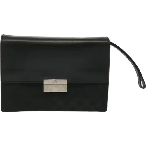 Pre-owned Canvas clutches , female, Sizes: ONE SIZE - Gucci Vintage - Modalova