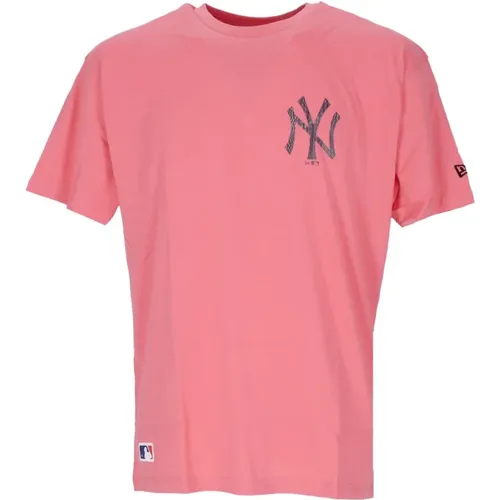 MLB Rückenfüllungsdruck Tee , Herren, Größe: S - new era - Modalova