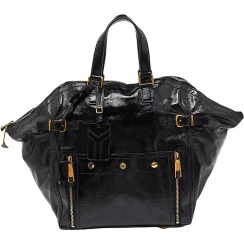 Pre-owned Leather totes , female, Sizes: ONE SIZE - Yves Saint Laurent Vintage - Modalova